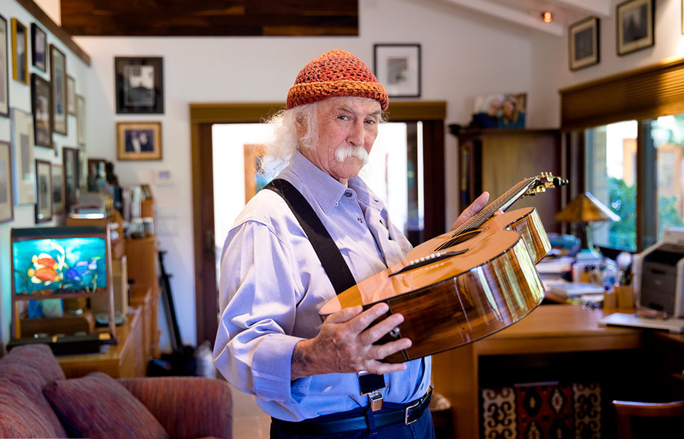 Wij verwelkomen levende legende David Crosby
